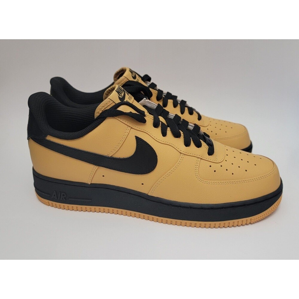 Nike Air Force 1 Low By You iD Shoes Yellow Ochre Sneakers 10M CT7875-994 11.5W